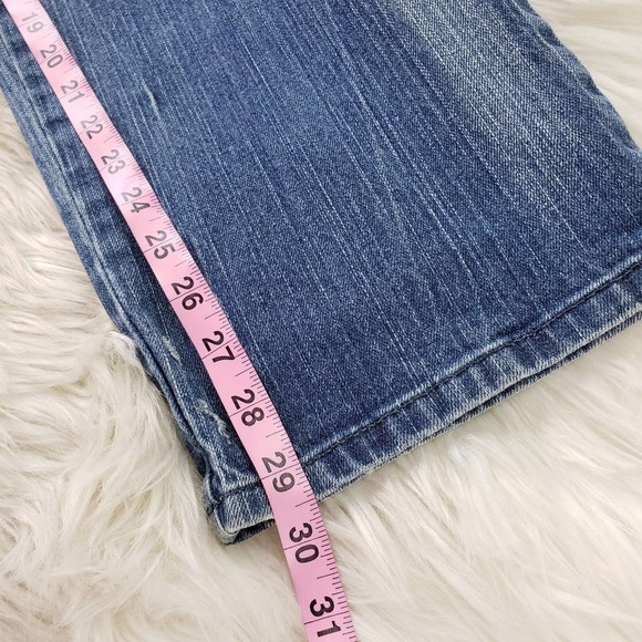 Lane Bryant denim distressed pants size 16 - Picture 2 of 7